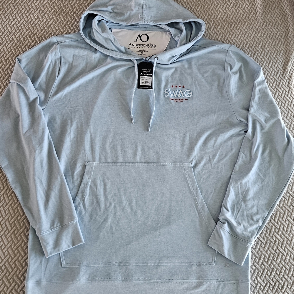 AndersonOrd SWAG Golf Light Blue Hoodie